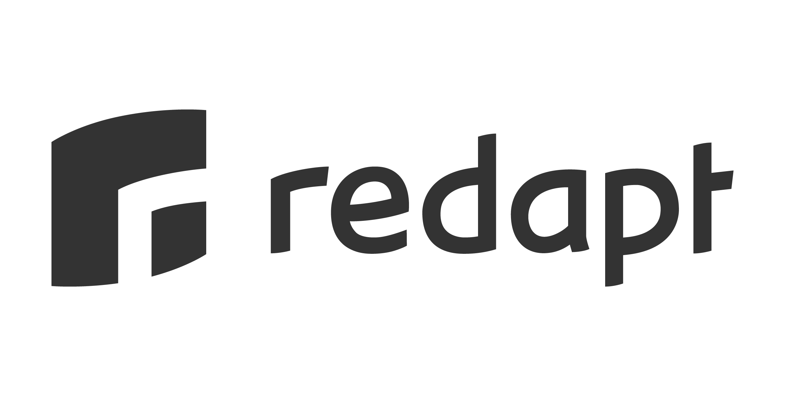 Redapt Logo Gray Transparent Background