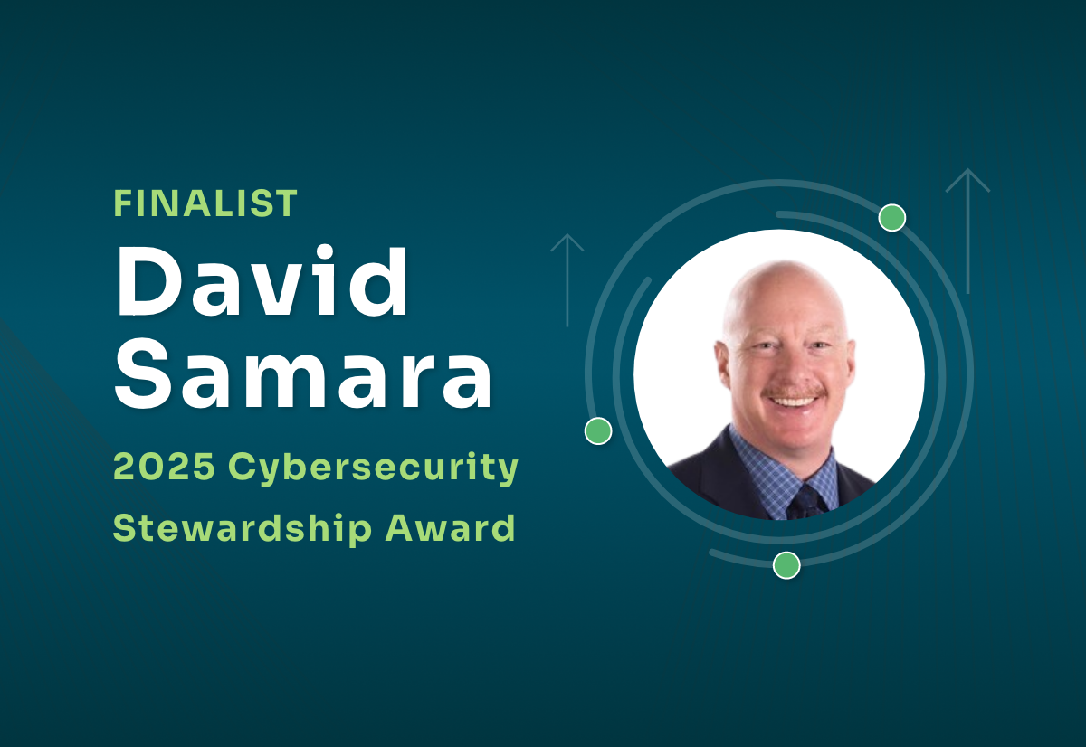 Redapt’s David Samara Named Finalist for 2025 Cybersecurity Stewardship Award